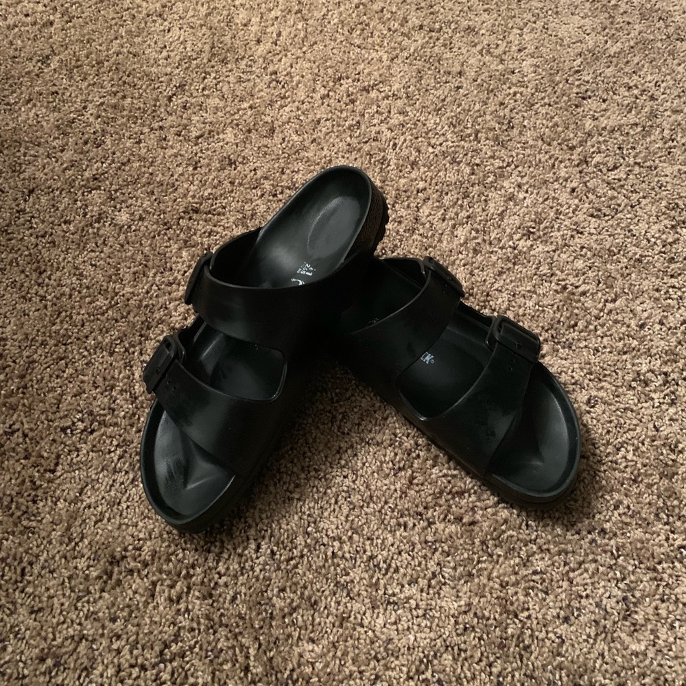 Plastic Birkenstock’s!